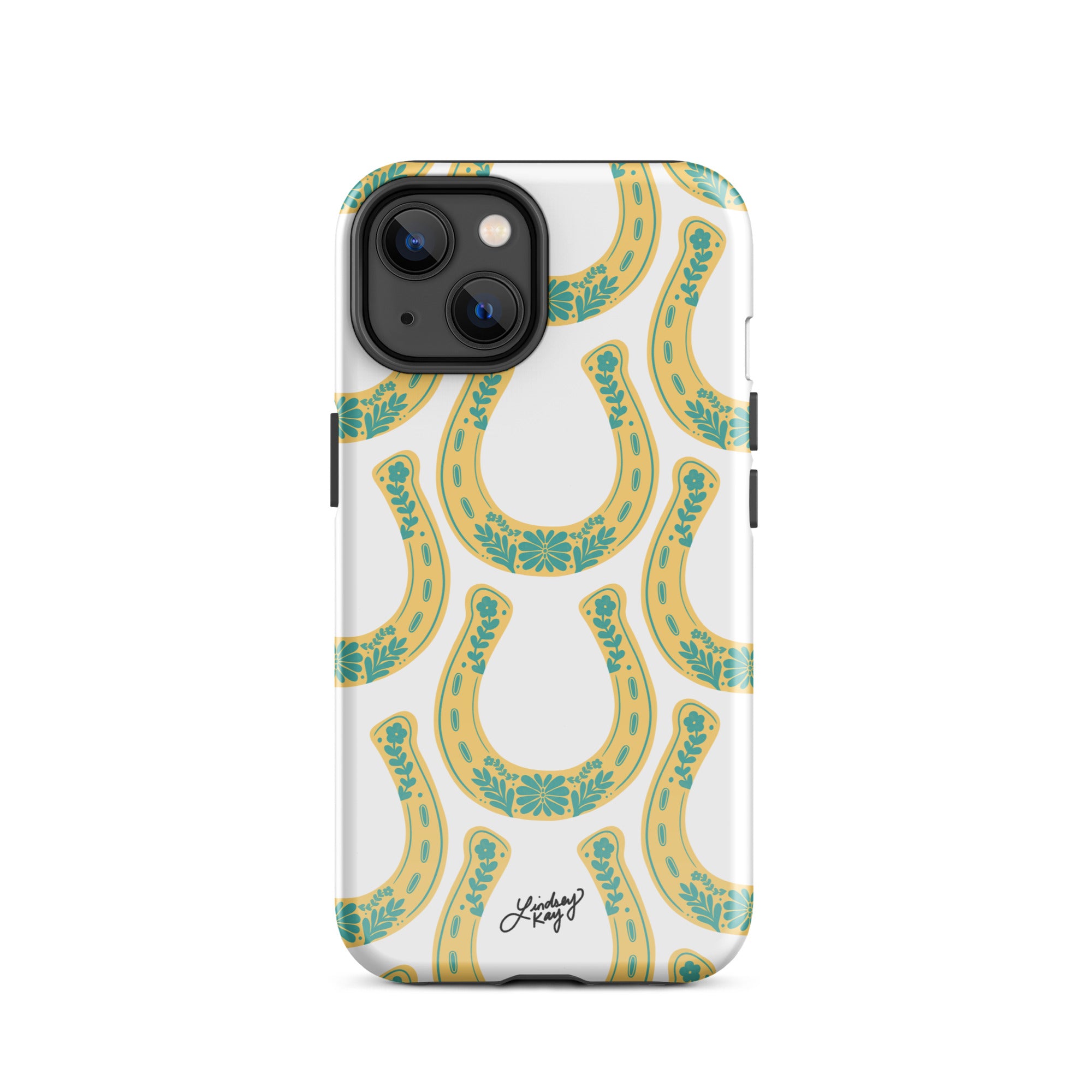 Motif d'illustration en fer à cheval - Coque rigide pour iPhone®